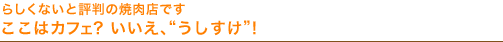 �炵���Ȃ��ƕ]���̏ē��X�ł��@�����̓J�t�F�H�������A�h���������h�I